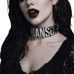 Marilyn Manson Name Collar